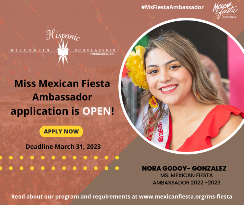 Ms. Mexican Fiesta Ambassador – WHSF/Mexican Fiesta